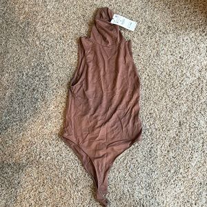 Zara body con bodysuit, never worn, medium